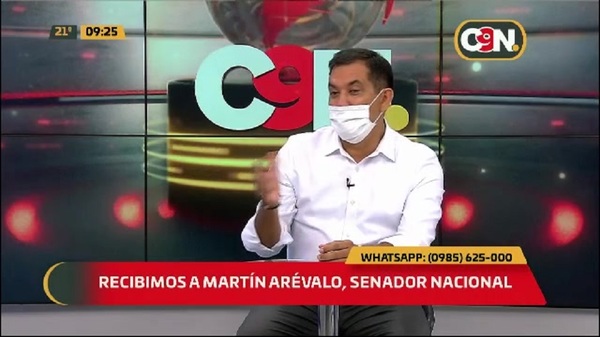 Recibimos al senador Martín Arévalo, precandidato para la intendencia de Asunción - C9N