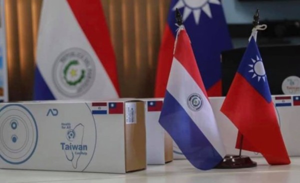 Taiwán aclara que no donará parte de sus lotes de vacunas al Paraguay