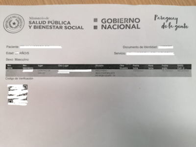 Salud informó que adulteraron datos de prueba covid-19 para viajar | OnLivePy