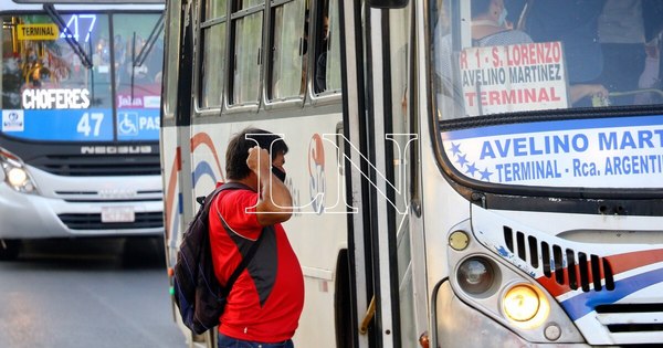 La Nación / Wiens quiere tranquilizar a la ciudadanía y asegura que el precio del pasaje se mantendrá