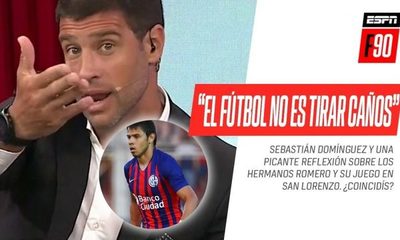 Sebastián Domínguez desprestigia los lujos de Ángel Romero