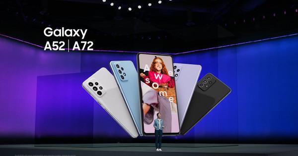 Presentan los Galaxy A52, A52 5G y A72