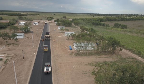 Obras en puntos críticos de la Transchaco avanzan sostenidamente