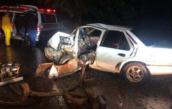 Familia sufre violento accidente en Minga Porã - ABC en el Este - ABC Color