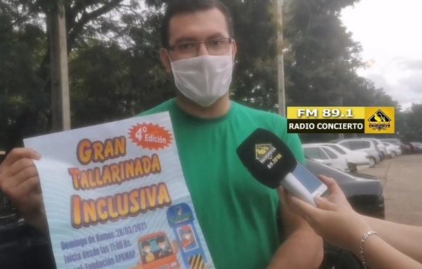 Invitan a apoyar «Tallarinada Inclusiva» para seguir asistiendo a personas discapacitadas