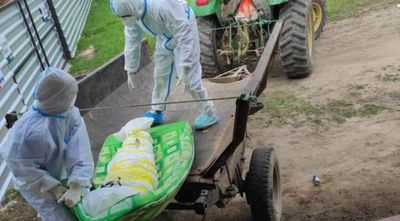 La imagen que no queríamos ver: así enterraron a un fallecido por COVID-19