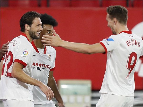 El Sevilla refuerza su plaza Champions