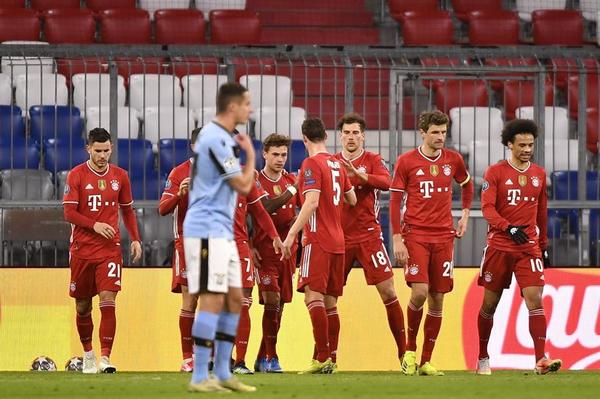 El Bayern alista maletas hacia cuartos de final en Champions