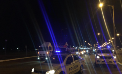 Diario HOY | Salen a las calles en Encarnación a pedir a gritos salida de Abdo y Velázquez