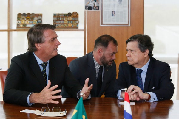 Acevedo con Bolsonaro en Brasil: inicio de renegociación del Tratado de Itaipú, sin fecha, y no hay donación de vacunas - ADN Digital