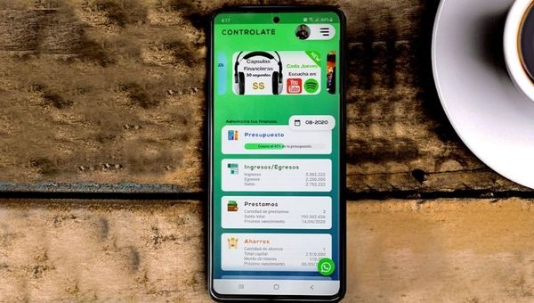 Controlate: la app paraguaya que permite hacer un seguimiento detallado de gastos busca alcanzar 40.000 usuarios