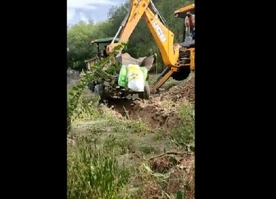 Con tractores y en fosa común disponen de muerto por Covid en Alto Paraguay