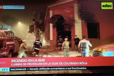 Quema de ANR: Kattya habla de estrategia stronista - Nacionales - ABC Color