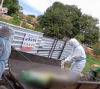 Muere paciente con covid-19 y lo embalaron en bolsa - Paraguay.com
