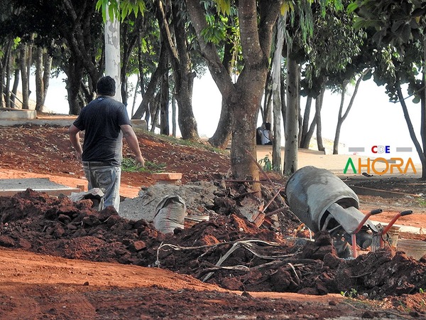 Consorcio esta “CONSTRUYENDO” la costanera de Prieto con 5 OBRERO