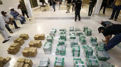 Agentes incautan 574 kilos de cocaína en un camión: Su valor rondaría los US$ 4 millones