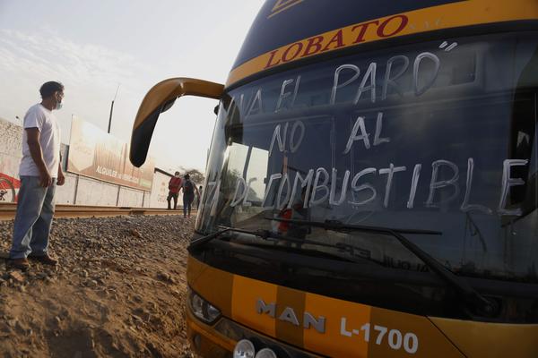 El presidente de Perú: la huelga de transporte "se solucionara de una u otra forma" - MarketData
