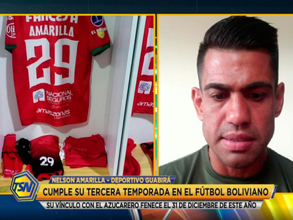 Nelson Amarilla destaca la remontada de Guabirá en la Sudamericana