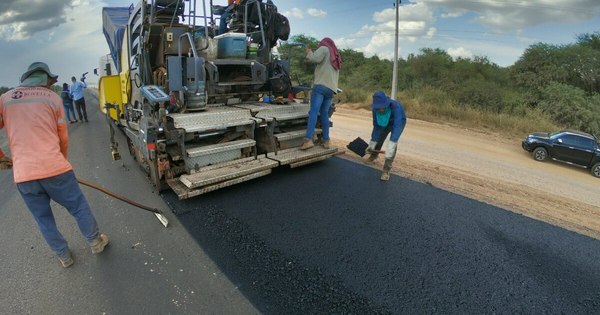 La Nación / Obras en la Transchaco avanzan favorablemente en varios puntos críticos