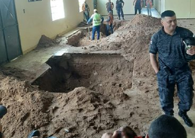 Descubren túnel en la Cárcel de Tacumbú - Noticiero Paraguay