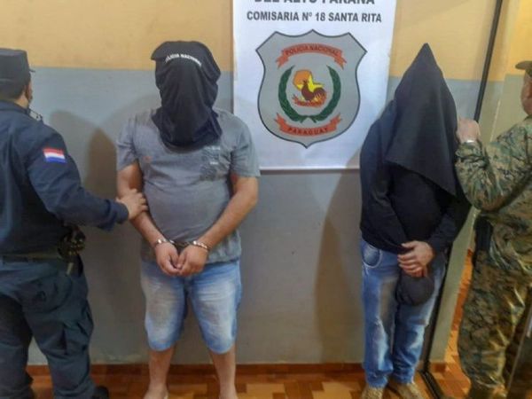 Dos brasileños detenidos por asesinato de guardia en Santa Rita