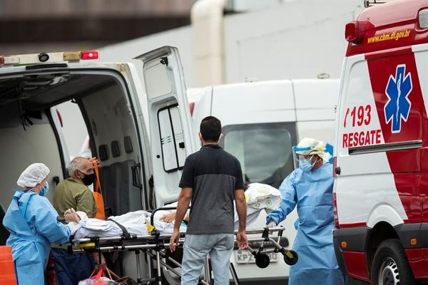 Brasil registró más de 2.600 muertes por COVID-19 por tercer día consecutivo | Ñanduti