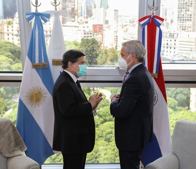 Paraguay y Argentina fortalecerán la cooperación para hacer frente a la emergencia sanitaria | .::Agencia IP::.