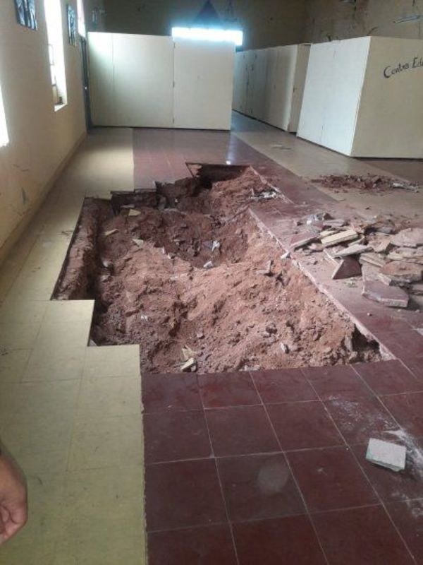 Hallaron túnel de grandes dimensiones en la cárcel de Tacumbú