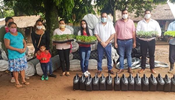 Entregan insumos a 150 familias de Guairá como parte del Proyecto Mi Huerta | .::Agencia IP::.
