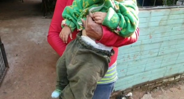 Abandonan a una criatura de un año en Concepción