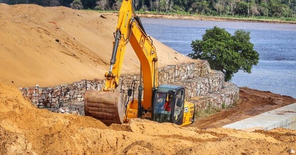 La Nación / Anuncian que en un mes concluirá refulado en zona del puente Héroes del Chaco