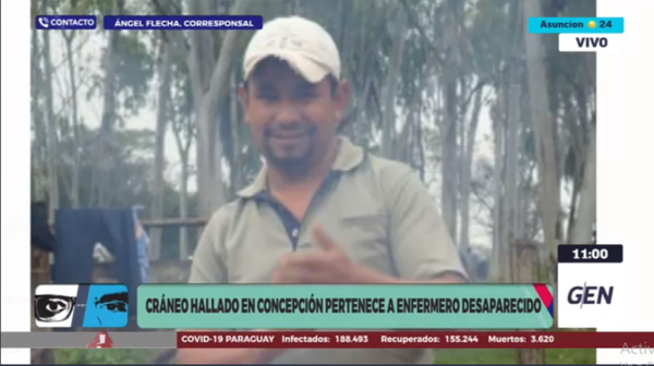 Diario HOY | Cráneo hallado pertenece a Bernardo Gómez Candado, enfermero desaparecido