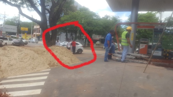 Enterraron otra "bomba de tiempo" incluso después de ser notificados » San Lorenzo PY
