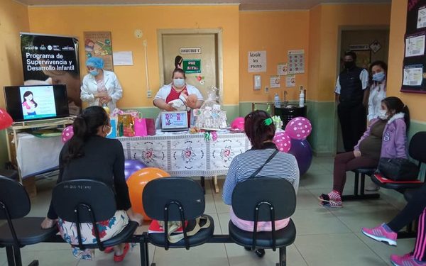 Realizan taller “esperando a tu bebé”