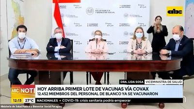 Hoy arriba el primer lote de vacunas vía covax - ABC Noticias - ABC Color