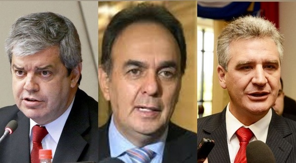 Tres senadores colorados internados por covid en sanatorios de la capital del país