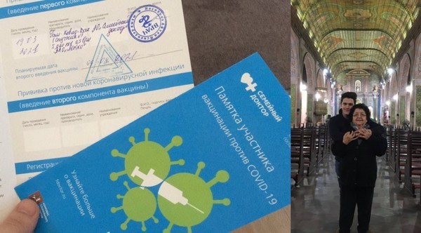 "Si mi abuela estaba acá no hubiera muerto", dijo un joven estudiante paraguayo que recibió vacuna contra el covid-19 en Rusia