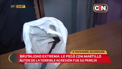 Brutalidad extrema: Le pegó con un martillo - C9N