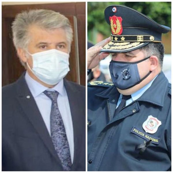 Marito debe elegir entre ministro del Interior y el comandante de la Policía