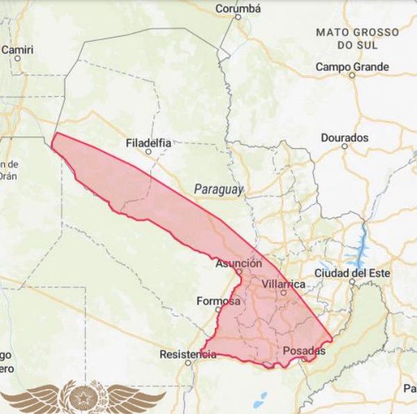 Sistema de tormentas ingresa hoy: anuncian intensas lluvias y fuertes vientos - Nacionales - ABC Color