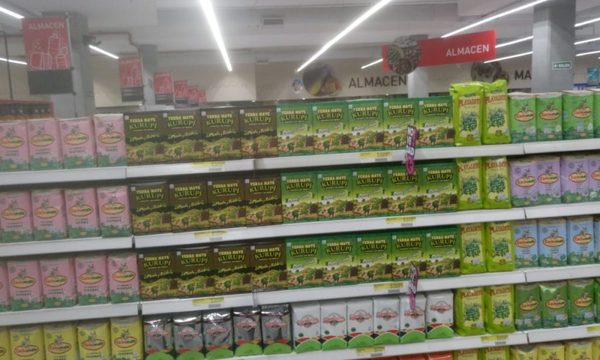 Yerba paraguaya se impone en gondólas de súpers argentinos y de Israel