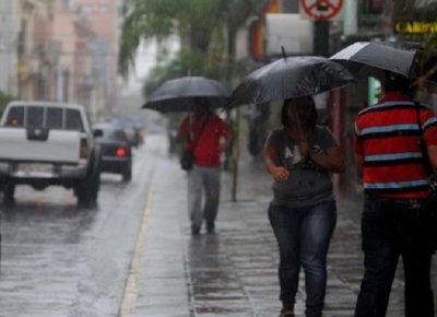 Sábado inestable y con lluvias para todo el territorio nacional