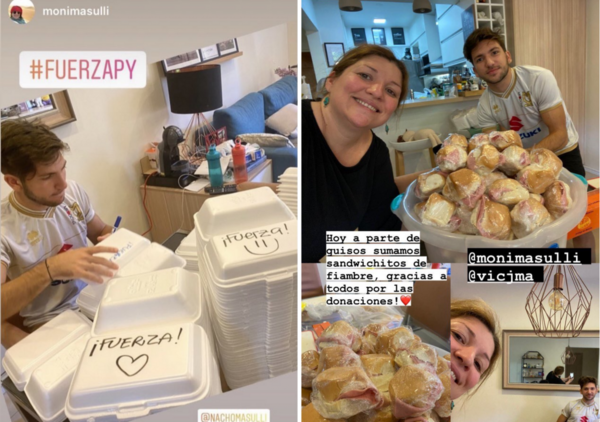 A modo de solidaridad, preparan guisitos y sándwiches a familiares de internados por COVID-19 - Megacadena — Últimas Noticias de Paraguay