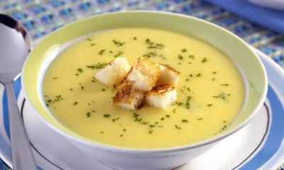 Una deliciosa sopa de mandioca para arrancar el otoño