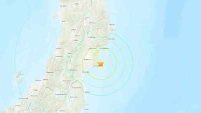 Se registra un sismo de magnitud 7,2 en la costa de Japón y generan una alerta de tsunami