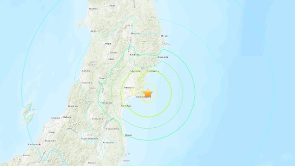 Se registra un sismo de magnitud 7,2 en la costa de Japón y generan una alerta de tsunami