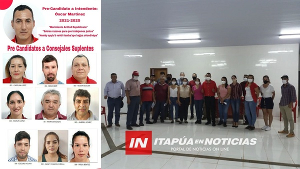 OSCAR MARTÍNEZ Y SU DESAFÍO CAMINO A LA INTENDENCIA DE NVA. ALBORADA
