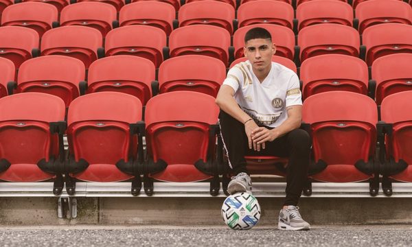 Erik López convierte su primer gol en el Atlanta United