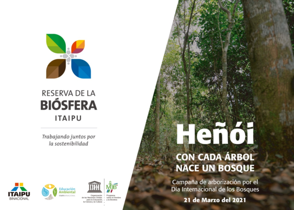Itaipu y municipios impulsan campaña para arborizar áreas de la biósfera