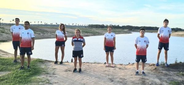 La delegación paraguaya de aguas abiertas, lista para el Sudamericano